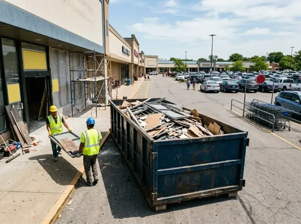 retail-store-renovation-debris-003 — frequently asked questions, Roll-off Dumpster Rentals in Freemansburg, PA